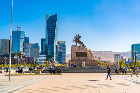 How to experience Ulaanbaatar’s city lights, historic sites, and culinary delights Ulaanbaatar City, Travel Mongolia, National Sports Day, Travelling Ideas, Lake Hotel, Sacred Mountain, City Background, Best Western, Modern Buildings