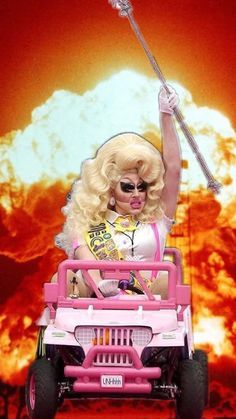 Rpdr Funny, Best Drag Queens, Trixie Mattel, Trixie And Katya, Rupaul Drag, Rupauls Drag Race, Funny Reaction Pictures, I Love Her, Rupaul