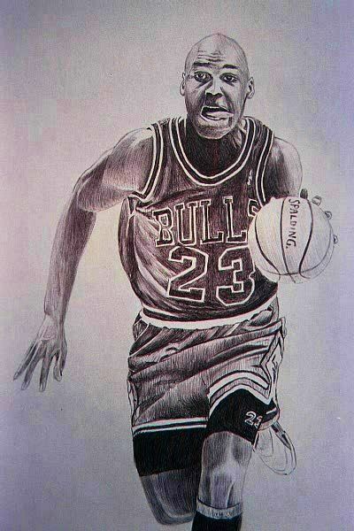 MJ Pencil Drawing Basketball Drawings Sketches, Lebron James Drawing, Michael Jordan Drawing, Basketball Player Drawing, Pen Portrait, Michael Jordan Art, Basketball Drawings, Pencil Drawing Ideas, Jeffrey Jordan