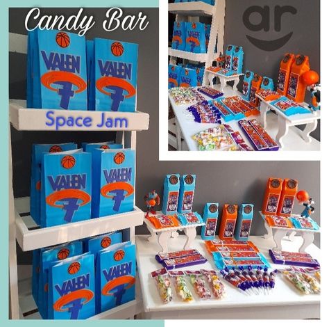 Jordan Ideas, Space Jams, Monster Treats, Gender Reveal Party Theme, Boys First Birthday Party Ideas, Baby Birthday Themes, Basketball Party, Twin Birthday, Space Jam