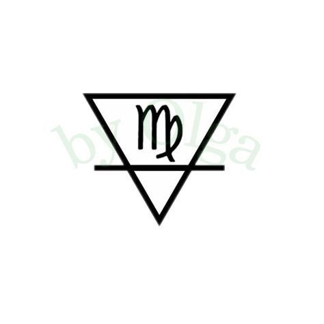 Earth Sign Tattoo Virgo, Earth Symbol Tattoo, Virgo Symbol Tattoo, Earth Sign Tattoo, Tattoo Virgo, Earth Symbol, Earth Symbols, Virgo Symbol, Virgo Zodiac Sign