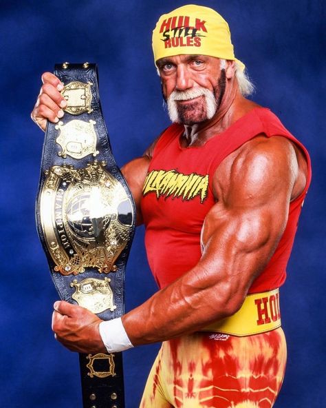 Wwe Hulk Hogan, Wwe Pictures, Professional Wrestlers, Wwe Legends, Wrestling Superstars, Hulk Hogan, Wwe Champions, Steve Austin, Aj Styles