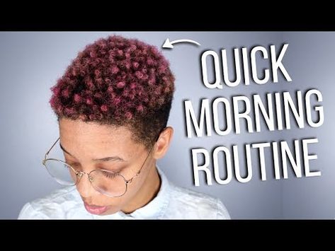 Teeny Weeny Afro Morning Routine - YouTube Comb Coils, Afro Wedding Hairstyles, Morning Routine Youtube, Simple Morning Routine, Shorts Hair, Teeny Weeny Afro, Natural Hair Woman, African American Makeup, Flat Twist Updo