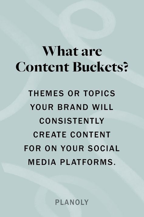 Content Buckets, Social Media Resources, Creative Writing Tips, Small Business Advice, Social Strategy, Guide To The Galaxy, Branding Resources, Here's The Thing, Business Resources