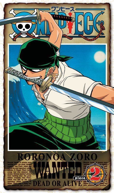 One Piece Official Art, Dual Swords, Roronoa Zoro One Piece, One Piece Theme, One Piece Bounties, رورونوا زورو, Zoro Roronoa, One Piece Cartoon, One Piece Tattoos