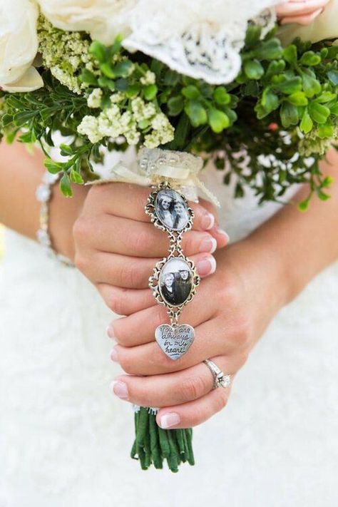 Wedding Bouquet Photo Charm, Wedding Remembrance, Bridal Bouquet Charms, Wedding Bouquet Charms, Wedding Bouquets Bride, Wedding Charm, Bouquet Charms, Wedding Activities, Bride Flowers