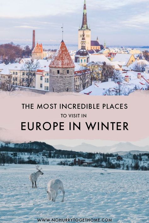 Winter Destinations Europe, Places To Visit In Winter, Bucket List Europe, Europe In Winter, Europe Christmas, Best Winter Destinations, Europe Honeymoon, Places To Visit In Europe, Winter Travel Destinations