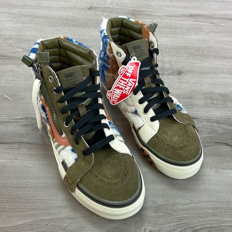 Reposhing This Item I Purchased. Loved It, But It Is Not My Size. Brand New, Never Worn. With Box And All Tags. Questions? Leave A Comment Below! Vans Sk8 High, Vans Sk8 Hi Reissue, Sk8 Hi Vans, Vans Green, Cute Sneakers, Sk8 Hi, My Size, Vans Sk8, Womens Vans