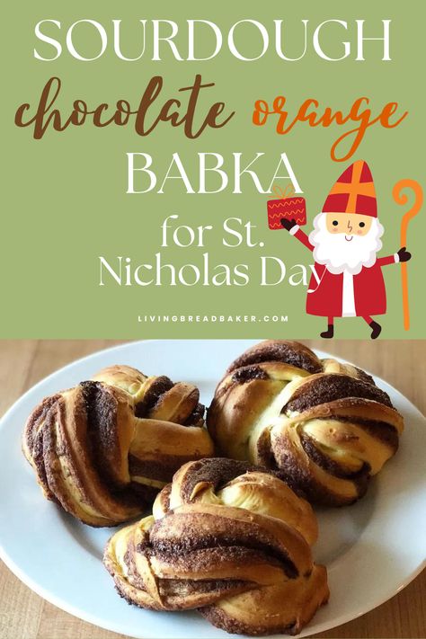 Perfect for St. Nicholas Day! St Nicholas Day Food, At Nicholas Day, St Nicolas Day Ideas, St Nicholas Day Ideas, Orange Babka, Retreat Activities, Liturgical Living, St Nicholas Day, Bread Baker