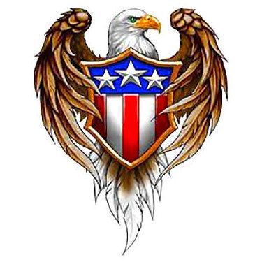 American Eagle Tattoo Design Eagle Drawings, Superman Silhouette, Smart Home Ideas, Bald Eagle Tattoos, Patriotic Tattoos, Eagle Drawing, Royal Logo, Patriotic Pictures, Tattoo Forearm