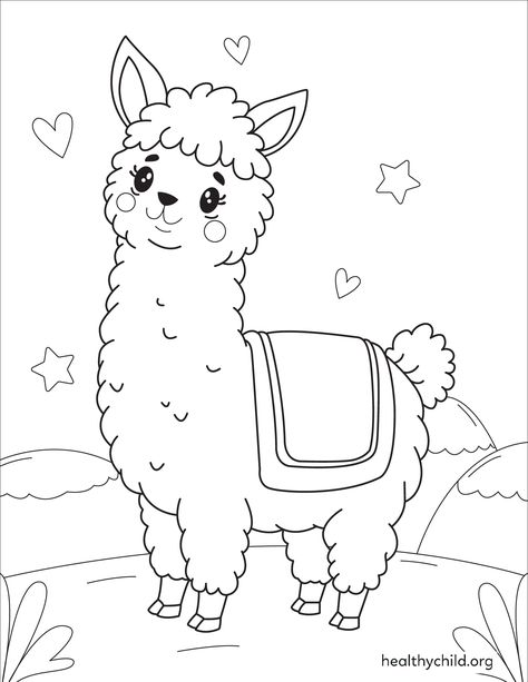 Snuggle up with this fluffy alpaca coloring page! Wrapped in a cozy blanket, it’s an adorable option for cute coloring pages for kids. Download the free printable PDF and enjoy a heartwarming activity today! Cute Coloring Pages For Kids, Fluffy Alpaca, Egg Coloring Page, Easter Egg Coloring Pages, Free Printable Coloring Sheets, Puppy Coloring Pages, Food Coloring Pages, Printable Cute, Heart Coloring Pages