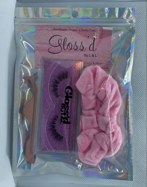 Lash Bundle Packaging Ideas, Lash Baggies Ideas, Beauty Bundles, Lash Ideas, Fake Pregnancy, Lash Collection, Bling Makeup, Diy Gifts To Sell, Crochet Headband Pattern Free