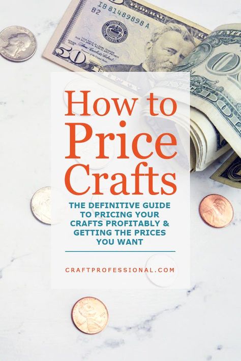 How to Price Crafts - The definitive guide to pricing your crafts profitably and getting the prices you want. #craftbusiness #craftprofessional Craft Pricing Calculator, Pricing Formula, Small Business From Home, Profitable Crafts, Crafting Business, Selling Crafts, Pricing Calculator, Fair Booth, Business Printables