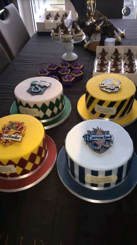 Harry Potter Birthday Cake Ideas, Tort Harry Potter, Harry Potter Motto Party, Harry Potter House Colors, Harry Potter Desserts, Gateau Harry Potter, Harry Potter Birthday Cake, Glume Harry Potter, Harry Potter Golden Snitch