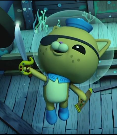 Octonauts: Lieutenant Kwazii King Png, Crab Art, Pirate King, The Pirate King, Kids Tv Shows, Sonic Funny, Pete The Cat, The Pirate, Funny Wallpaper