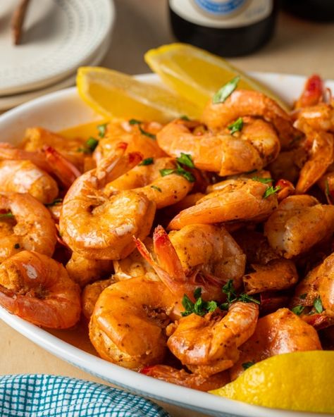 Peel & Eat Shrimp with Old Bay | Gelson's Old Bay Peel And Eat Shrimp, Peel And Eat Shrimp Old Bay, Boiled Shrimp Old Bay, Peel And Eat Shrimp Recipes, Old Bay Shrimp Boil, Peel And Eat Shrimp, Shrimp Meals, Old Bay Shrimp, How To Peel Shrimp