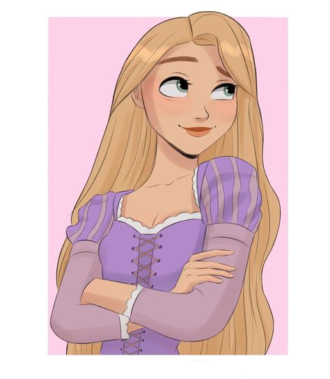 Princess Art Drawing, Rapunzel Disney, Cartoon Princess, Princess Art, Drawing Artwork, Rapunzel, Instagram A, Illustrations, Disney