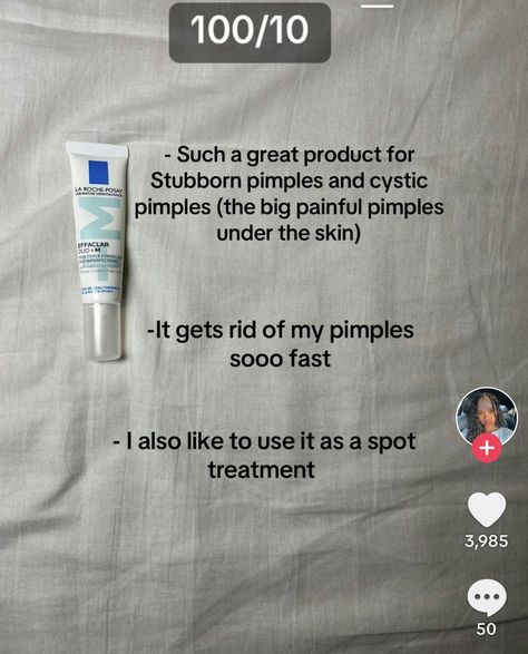 Painful Pimple, Cystic Pimple, Effaclar Duo, La Roche Posay, Skin