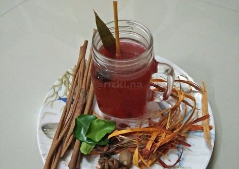 Bir Pletok (Wedang Rempah Secang) foto resep utama Bir Pletok, Ondel Ondel, Quick Saves