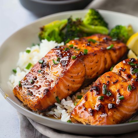 Are you looking for a quick, easy, and utterly delicious way to enjoy salmon? Look no further than this Air Fryer Honey Garlic Salmon recipe! Whether you’re a busy professional, ... Read more Honey Salmon Air Fryer Recipes, Honey Garlic Salmon Air Fryer, Sockeye Salmon Recipes, Bell Pepper Salad, Lemon Garlic Salmon, Honey Garlic Salmon, Marinated Salmon, Garlic Salmon, Honey Garlic Sauce