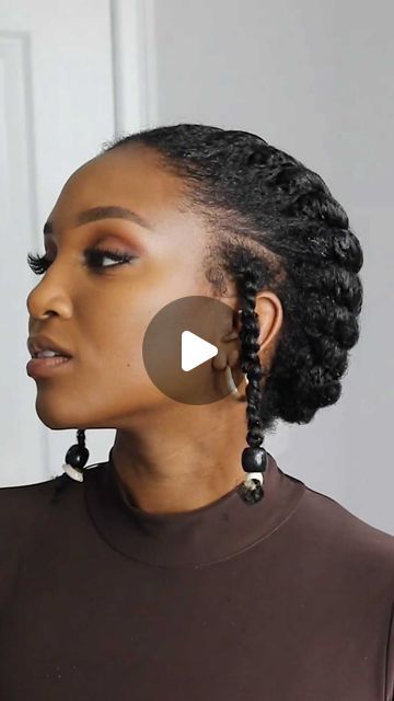 Two Shuku Hairstyle Natural Hair, Two Strand Twists Updo, 4c Wash Day Hairstyles, Best Natural Hairstyles For Black Women, 2 Braids Protective Hairstyles, Simple Braids For Natural Hair, Simple Hairstyles For Medium Hair Black Women, Pinup Natural Hairstyles, Quick Natrul Hairstyle For Black Women