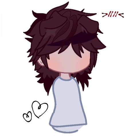 Male Gacha Club Ideas, Gacha Male Face Ideas, Gacha Plus Hair Ideas, Gacha Club Hair Male Fluffy, Gacha Art Hair Ideas, Male Gacha Hairstyles, Gacha Mullet Hair, Gacha Club Hair Tutorial, Male Hair Gacha Club