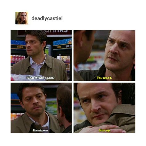 supernatural tumblr textpost destiel cockles dean winchester castiel cas misha collins gifset jensen ackles jared padalecki mark sheppard sam winchester team free will crowley mary winchester  claire novak fanart fan art kevin tran osric chau gabriel Claire Novak Fanart, Crowley X Dean Fanart, Gabriel And Castiel Fanart, Team Free Will Fanart, Spn Gabriel Fanart, Gabriel Supernatural Fanart, Sam X Gabriel Fanart, Dean X Castiel Fanart, Sam Winchester Fanart