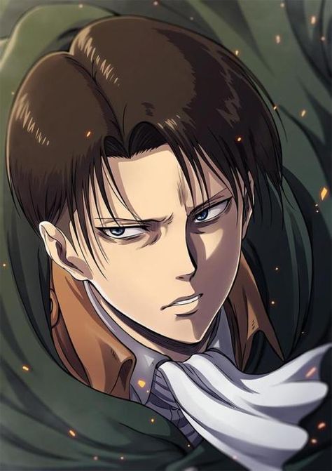 WIT Studio has shared a new illustration of Levi, created by Chief Animation Director Kadowaki Satoshi and animator Tateishi Mutsumi! Source:snknews on tumblr Levi Illustration, Creepy Faces, Attack On Titan Aesthetic, Seni Vintage, Captain Levi, Titans Anime, Lock Screens, Anime Lindo, Art Manga