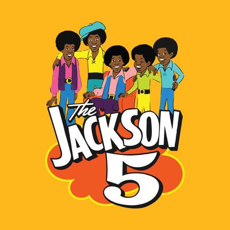 logo for the old Jackson Five TV Show History Cartoon, The Jackson 5, 70s Cartoons, Dope Cartoons, Hip Hop Artwork, Michael Jackson Art, Michael Jackson Thriller, Black Comics, Classic Cartoon Characters