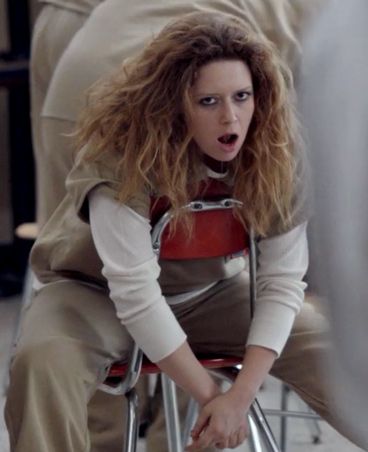 nicky nichols--this is my favorite pic of Nicky of all-time!!!! Nicky Nichols, Piper Chapman, Alex And Piper, Taylor Schilling, Laura Prepon, Natasha Lyonne, New York Life, Orange Is The New, Orange Is The New Black