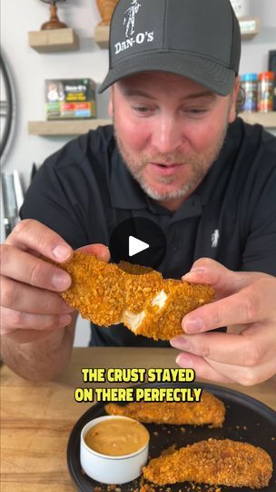 518K views · 9.7K reactions | Spicy Nacho Cheese Crusted Chicken | Doritos + Dan-O's Spicy on some Chicken = Dan-O-Myte Flavor! 🔥 

#DanOsSeasoning #FoodsFavoriteFlavor #YumYumGetYaSum | By Dan-O's SeasoningFacebook Cheese Crusted Chicken, Doritos Chicken, Dorito Chicken, Chicken Tenderloin, Chicken Tenderloin Recipes, Homemade Foods, Cheese Crust, Air Fried Chicken, Cooking Homemade