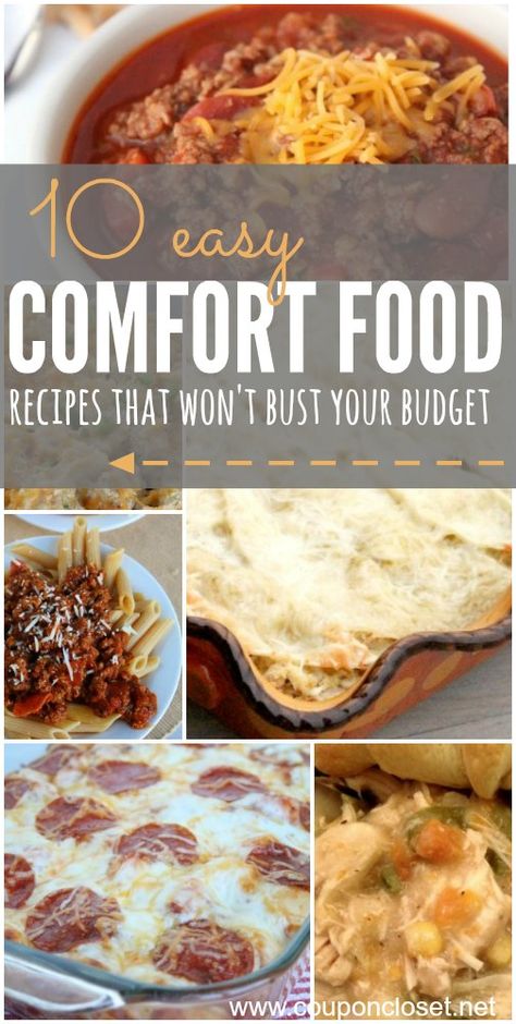 easy comfort food recipes Easy Comfort Food Recipes, Easy Comfort Food Dinners, Winter Comfort Food, Comfort Food Recipes Dinners, Comfort Food Recipes, Easy Comfort Food, Best Comfort Food, God Mat, Ready For Fall