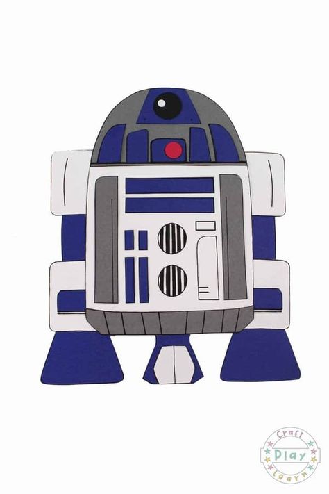 How To Draw R2d2, R2d2 Drawing Easy, Star Wars Art Drawings Easy, R2d2 Cosplay, R2d2 Drawing, Star Wars Activity, Tufting Inspiration, R2d2 Art, Star Wars Activities