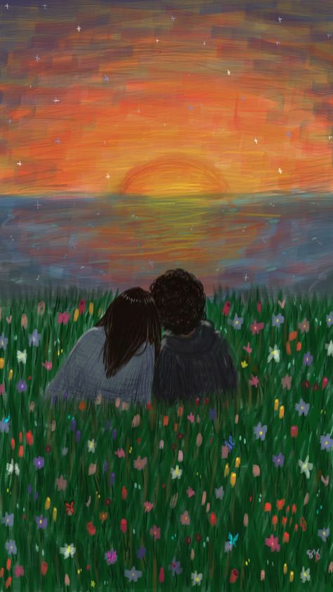 Atardecer. Sky Art Painting, Cute Sketches, Starry Night Van Gogh, Small Canvas Art, Romantic Art, Mini Canvas Art, Diy Art Painting, Aesthetic Iphone Wallpaper, Cute Cartoon Wallpapers