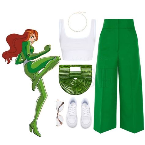 SF ♊ on Instagram: “TOTALLY SPIES inspired outfits✨ . . . . . . . #styleformulas #styleme #style #stylist #fashion #ootd #outfitoftheday #outfit #outfitpost…” Video Game Outfits Fashion Styles, Totally Spies Outfits, Spies Outfits, Video Game Outfits, Spy Outfit, Classy Halloween Costumes, Outfit Simple, Stylist Fashion, Totally Spies