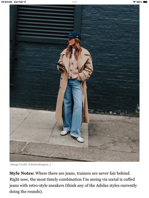 Adidas Spezial Outfit, Casual Brunch Outfit, Tomboy Outfit, Cute Adidas, Black Slingback Heels, Dark Grey Hoodie, London Kensington, Green Trench Coat, Adidas Spezial