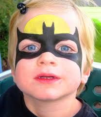 Batman Batman Face Paint, Batman Makeup, Superhero Face Painting, Face Painting For Boys, Spiderman Face, Face Painting Tutorials, Face Painting Easy, Kids Face Paint, Pintura Facial