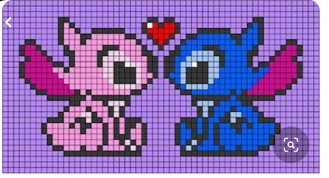 Pixel Drawing Stitch, Pixel Art A4 Paper, Pixel Art Disney Stitch, Pixel Art Stitch, Disney Pixel Art, Birthday Card Making, ليلو وستيتش, Birthday Card Ideas, Graph Paper Drawings