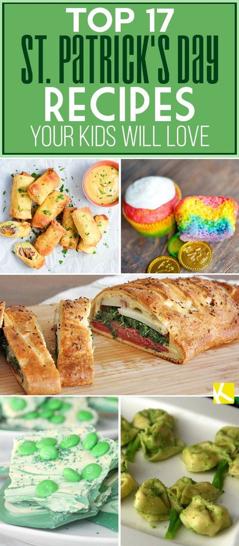 Fun Kid Breakfast, Irish Dinner Recipes, St Patricks Food, St Patrick Day Snacks, St Patrick's Day Recipes, Irish Dinner, Diy Baskets, St Patricks Day Food, Holiday Snacks