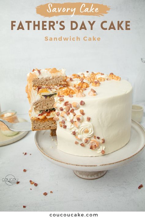 Savory Birthday Cake Alternatives, Savory Cake Recipes, Savory Birthday Cake, Man Cake Design, Savory Cake, Birthday Cake Alternatives, Cake Alternatives, Red Pesto, Man Cake