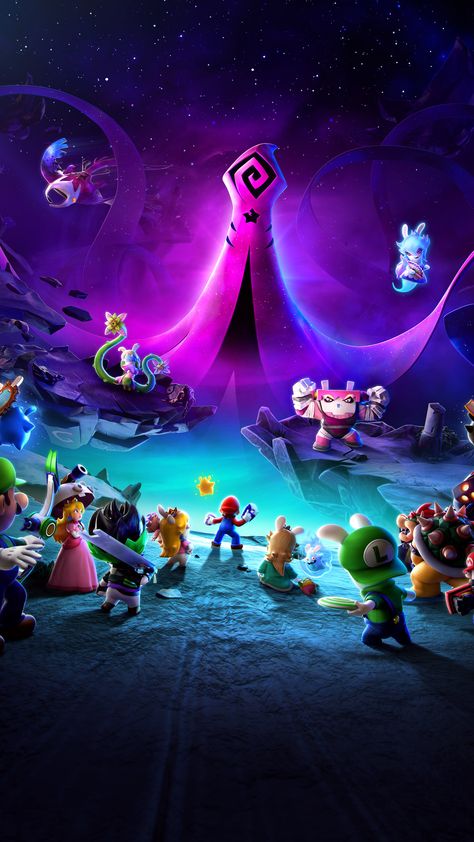 Mario Rabbids, Mario All Stars, Super Mario Bros Games, Mario Y Luigi, Super Mario Nintendo, Hope Wallpaper, Super Mario 3d, Mario Nintendo, Super Mario World