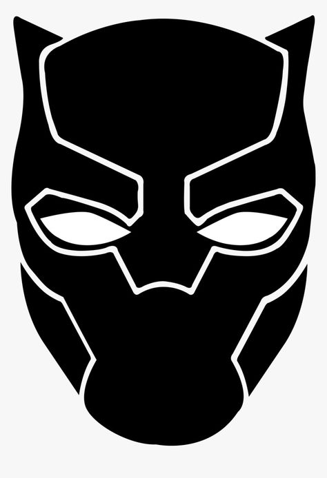 Panther Face Drawing, Superheroes Wallpaper, Black Panther Images, Panther Face, Animal Stencil Art, Panthers Logo, Spiderman Coloring, Arte Nerd, Panther Art