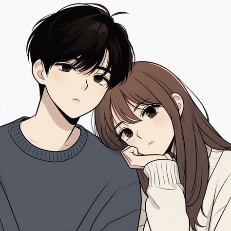 Cute Anime Couple Drawing Easy, Couple Piggyback Drawing, Manga Couple Pose, Couple Pfp Drawing, Cute Anime Couple Poses, Cute Chibi Couple Kawaii, Bf And Gf Anime, Cute Couple Pics Anime, Couple Cute Drawing