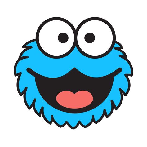 Sesame Street Cookie Monster Face Templates Star Template Printable, Christmas Stocking Template, Mask Template Printable, Christmas Printable Labels, Printable Halloween Invitations, Paper Templates Printable, Printable Tags Template, Christmas Tree Printable, Sesame Street Cookie Monster