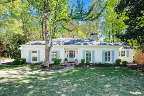 2787 Margaret Mitchell Dr NW, Atlanta, GA 30327 | realtor.com® L Shaped Ranch, Flooring For Stairs, Margaret Mitchell, Light Hardwood Floors, Spa Inspiration, Room Additions, Ranch Style Home, Shared Bedrooms, Window Insulation