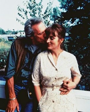 Clint Eastwood & Meryl Streep in ''Bridges of madison county'' The Bridges Of Madison County, Bridges Of Madison County, Iron Lady, Beau Film, Fritz Lang, I Love Cinema, Madison County, Movie Couples, Meryl Streep