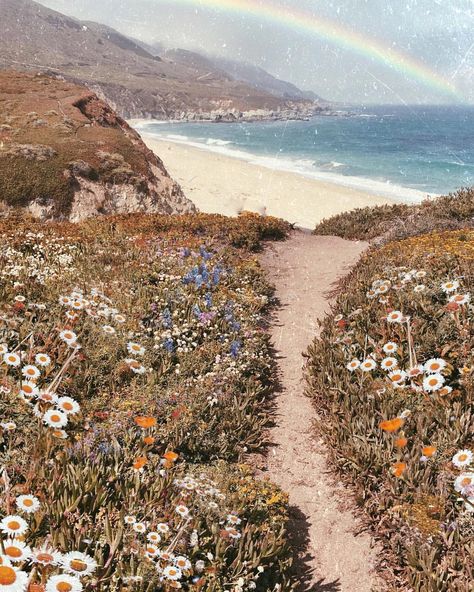 🌈 I caught myself smiling thinking of a memory we have yet to make. I’ll let you know, when we get there. ~ @j.ironword 🌼🌼 Big Sur The Pacific Ocean, Wave Art, New Earth, Sustainable Travel, California Adventure, Travel Beauty, Beach Inspired, Ocean Art, Beach Aesthetic