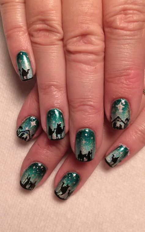 Christmas Nativity Scene Nails, Christmas Nativity Nails, Nativity Scene Nail Art, Christian Christmas Nail Art, Christian Christmas Nail Designs, Nativity Scene Nails, Nativity Nail Art, Nativity Nails Designs, Christian Christmas Nails