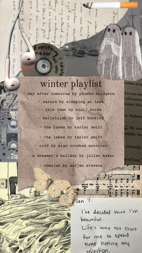 #playlist #music #winter Winter Playlist, Winter Music, Playlist Music, Sleeping At Last, Winter Songs, Songs Playlist, Jeff Buckley, Song Suggestions, Song Playlist