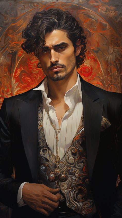 Portuguese handsome Guy man boy #Portuguese #handsome #man #midjourney Portuguese Warrior, Victorian Hairstyles Men, Dark Fantasy Male, Male Vampire, Dark Haired Men, Romantic Men, Spanish Men, Hot Vampires, Vampire Boy